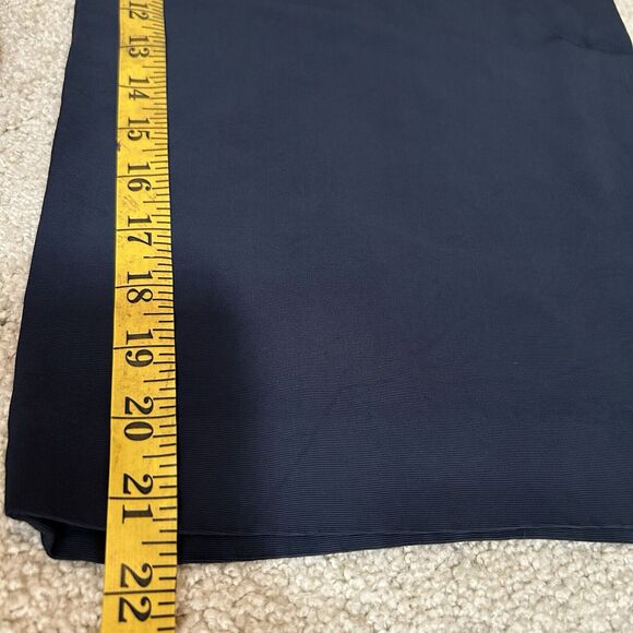 Theory Square Neck Sleeveless Cropped Jumpsuit Navy Blue Women's Size 4 - Picture 12 of 12